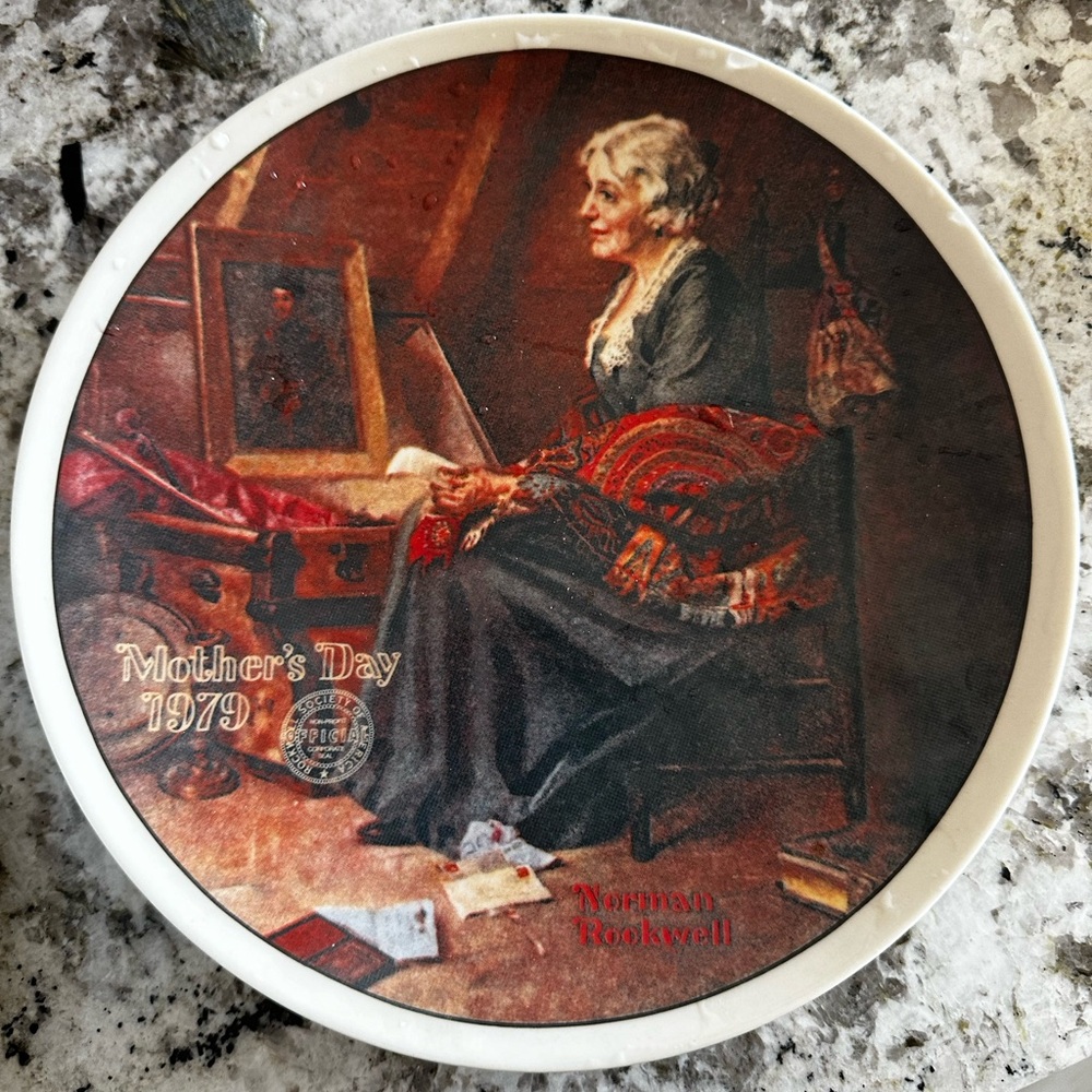 Norman Rockwell plates